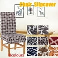 thumbnail image 1 of Universal Super Soft Fit Stretch Removable Washable Short Dining Chair Cover Protector Seat Slipcover For Hotel, Dining Room, Ceremony, Banquet Wedding Part, 1 of 7