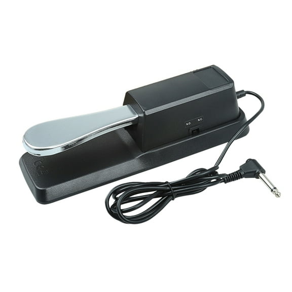 Universal Sustain Pedal for Electronic Keyboards,MIDI Synthesizers,Digital Pianos Footswitch,Enhanced Musical Expression,1 * Universal Sustain Pedal,As Shown
