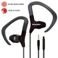 thumbnail image 1 of Universal Sweatproof Sport Earphones Earhook With Microphone Multifunction Control, 1 of 4