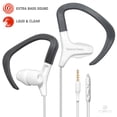 thumbnail image 1 of Universal Sweatproof Sport Earphones Earhook With Microphone Multifunction Control, 1 of 4