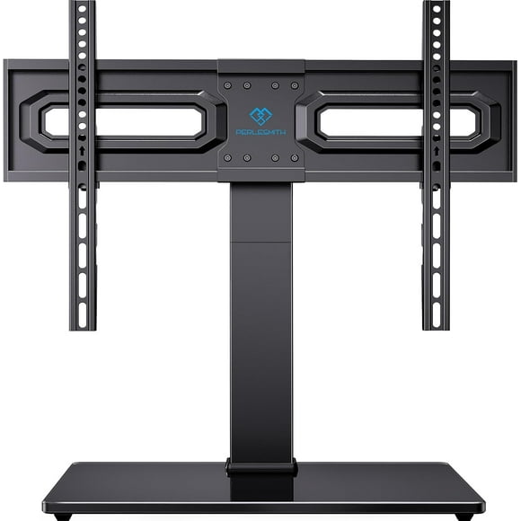 Universal Swivel TV Stand Mount for 37-80 Inch LCD OLED Flat/Curved Screen TVs-Height Adjustable Table Top TV Stand/Base with Wire Management,VESA 600x400mm up to 99lbs,PSTVS35