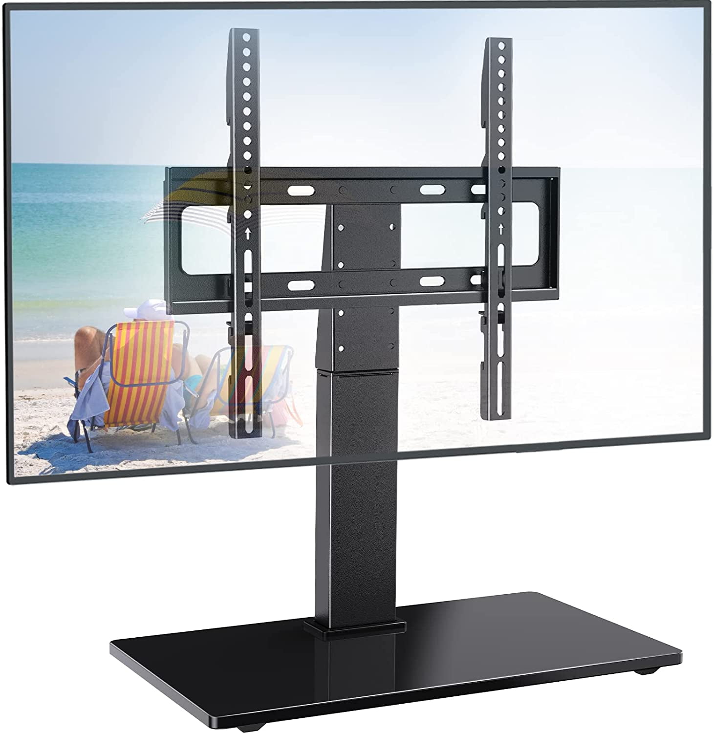Universal Swivel TV Stand for 2655 inch TVs Height Adjustable Table