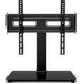 Universal Swivel TV Stand for 3260" TVs with Height Adjustable, Tilt