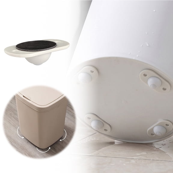 Universal Swivel Wheel with Mount for Smooth Sliding and Repositioning – Universal Wheel with for Easy Attachment and Quiet