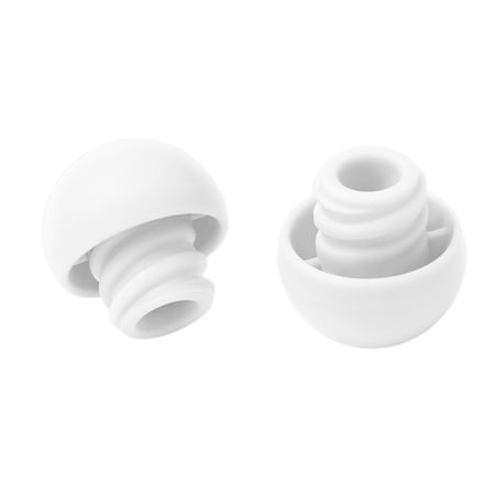 Universal Syringe Caps for Pets fit Slip leur and Lock luer WHITE Qty 100