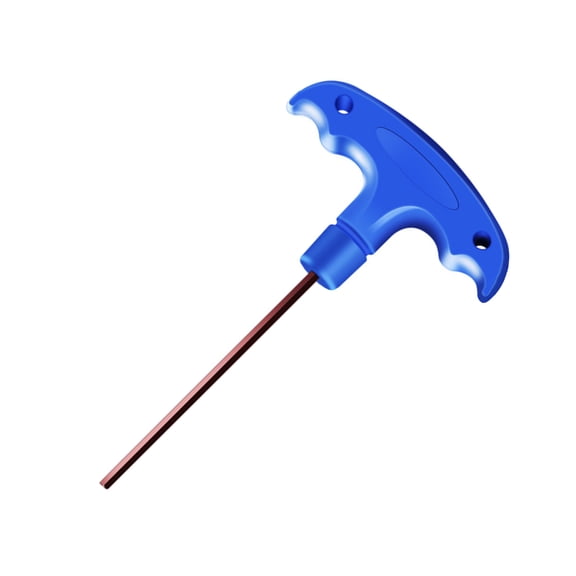 Universal T-Handle Hexagonals sWrench Spanners H 2.5/H 3/H 4/H 5/H 6 Steel Tool Hex Key for Various Fastening Tasks