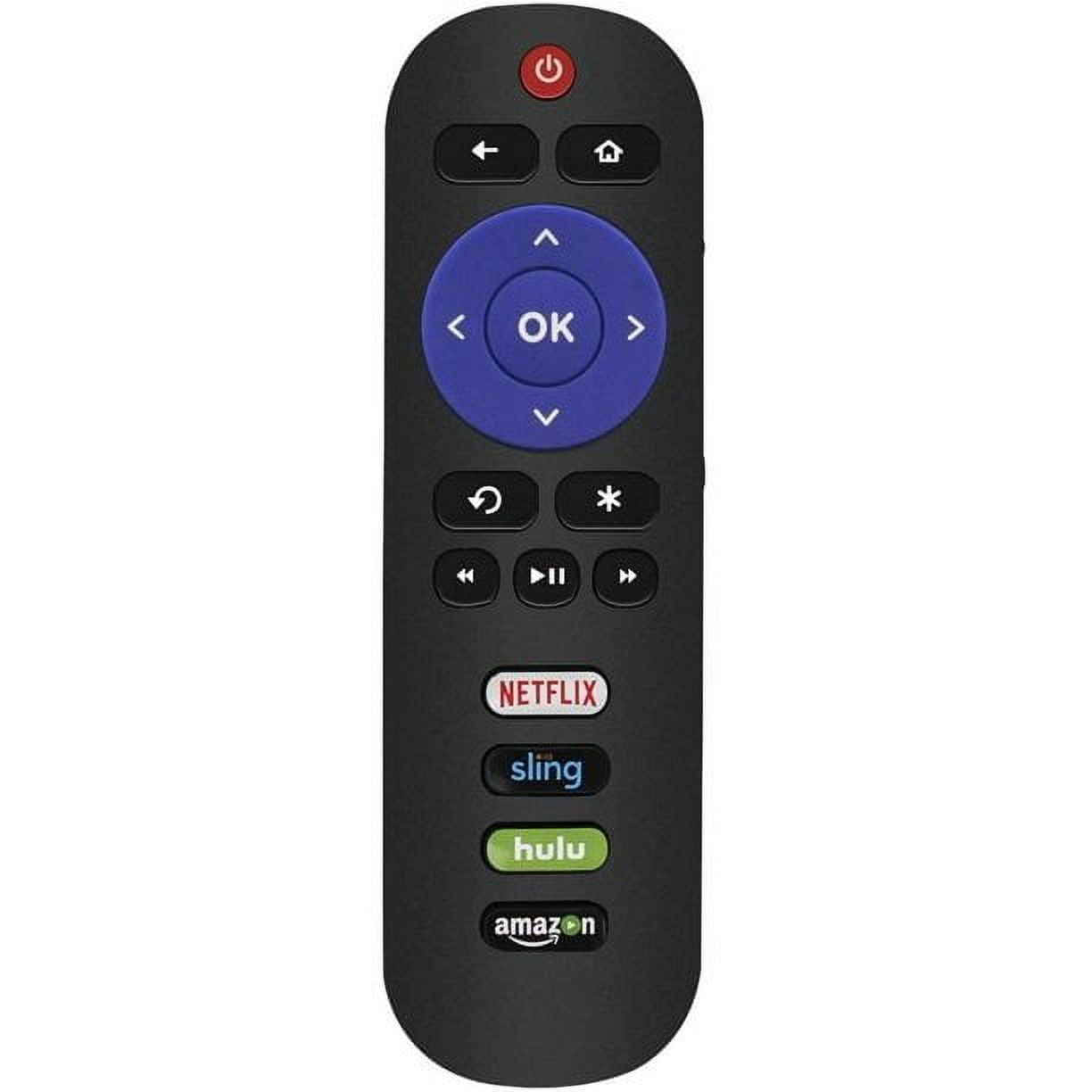 Universal TCL Roku TV Remote Control with Netflix Sling Hulu Amazon APP
