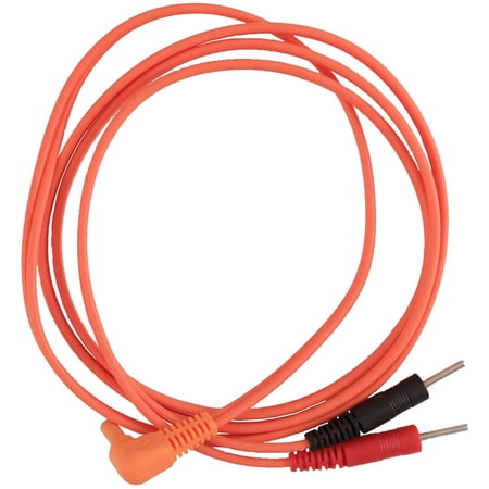 Universal TENS Lead Wires by PMT, Fits Most All Electrotherapy Devices and TENS/EMS electrodes (Premium Grade)