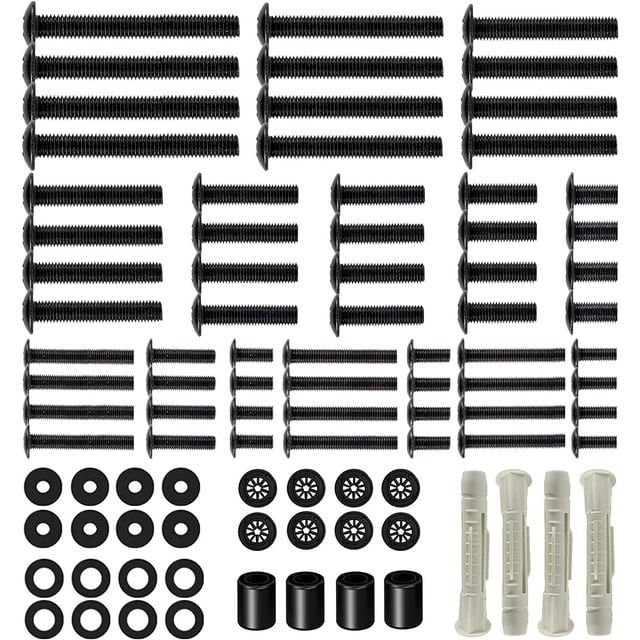 Universal TV Mounting Hardware Kit Fits Most LCD O 4K TVs, Includes M4 M5 M6 M8 TV Screws