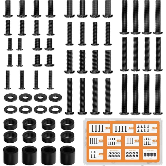 Universal TV Mounting Hardware Set, M4,M5,M6,M8 Screws (UVSP)