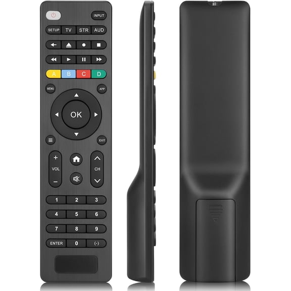 Universal TV Remote Control for Samsung,Hisense,LG,TCL,,,Insignia,Toshiba,Vizio Smart TVs and More Brand,(Compatible with Streaming Players,DVD/Blu-ray Players and Sound Bar Audio)