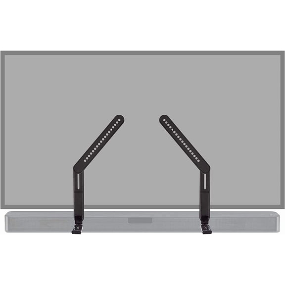 Universal TV Soundbar Mount w/ Adjustable Height & Depth