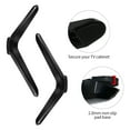 thumbnail image 1 of Universal TV Stand Legs, 2Pcs Table Stand Base Replacement Legs for 32-55inch LCD LED OLED TV, Black, 1 of 7