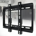 thumbnail image 1 of Universal TV Wall Mount Bracket for 14-42 Inch LCD LED Flat Panel, Black (1-Pack), 1 of 7