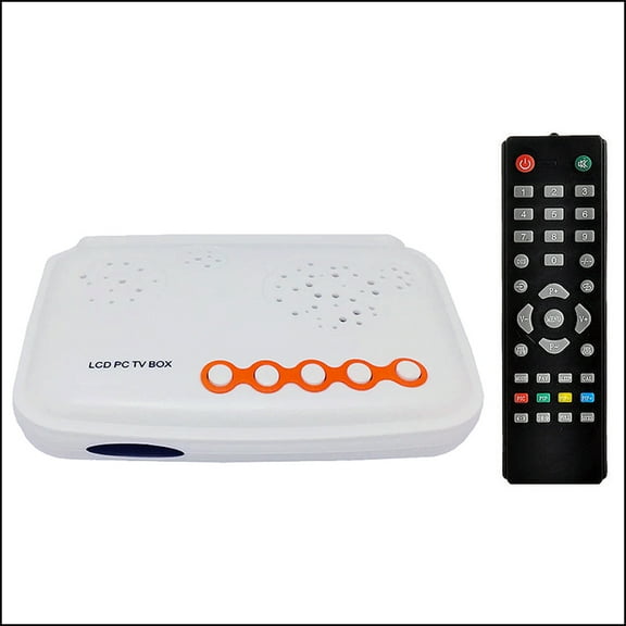 Universal TV tuner RF Coax Composite Video To VGA Converter Switch With 1080p 1920x1200 VGA Output