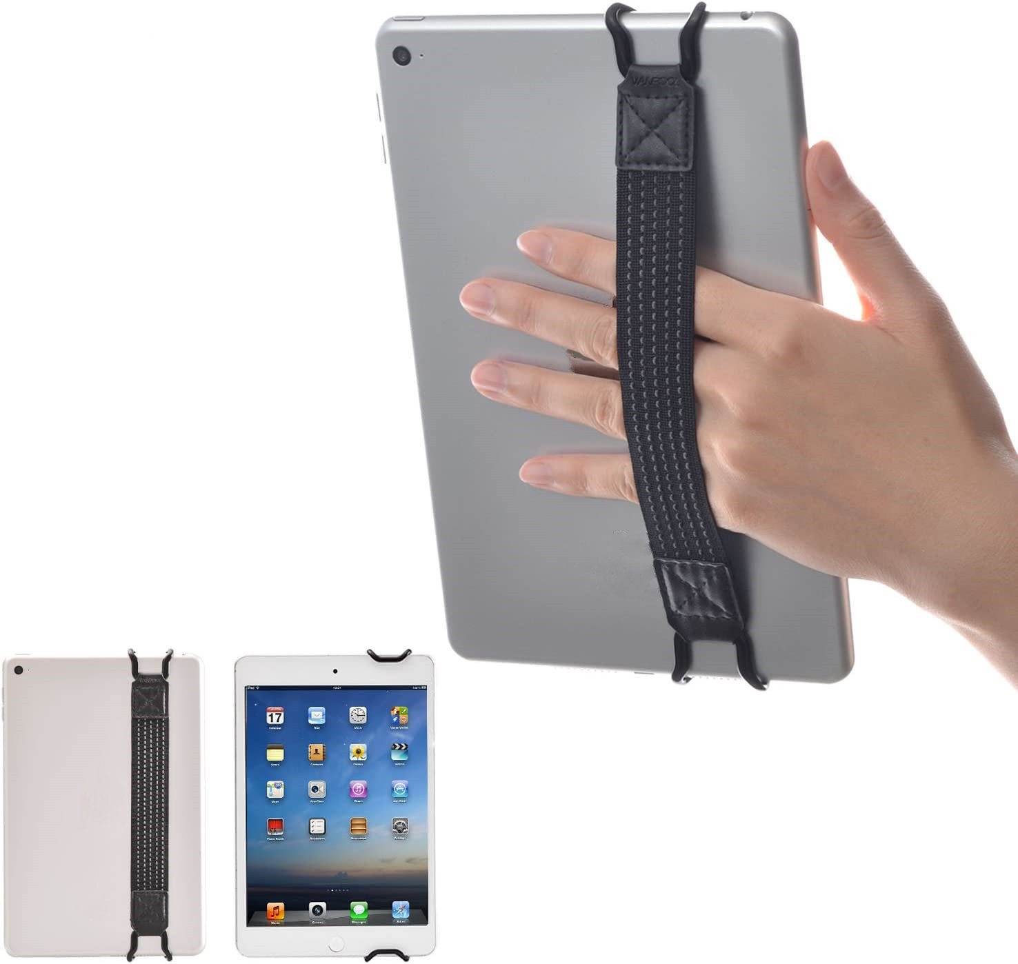 Universal Tablet Hand Holder Strap, NonSlip 360 Degrees Swivel Handle