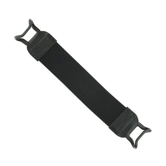 Universal Tablet Hand Strap Holder PU Leather + Velvet Elastic Band Handle Grip