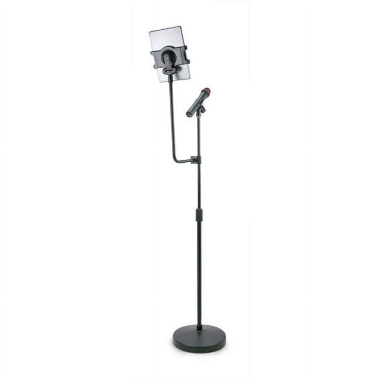 Universal Tablet Mic Stand Mount Black