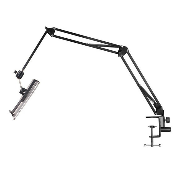 Heavy Duty Phone Holder, Double Long Arms for 4.5-12.9 Inch Screen Devices, Universal Compatibility with Tool-Free Installation, Enjoy Flexible Gooseneck Positioning