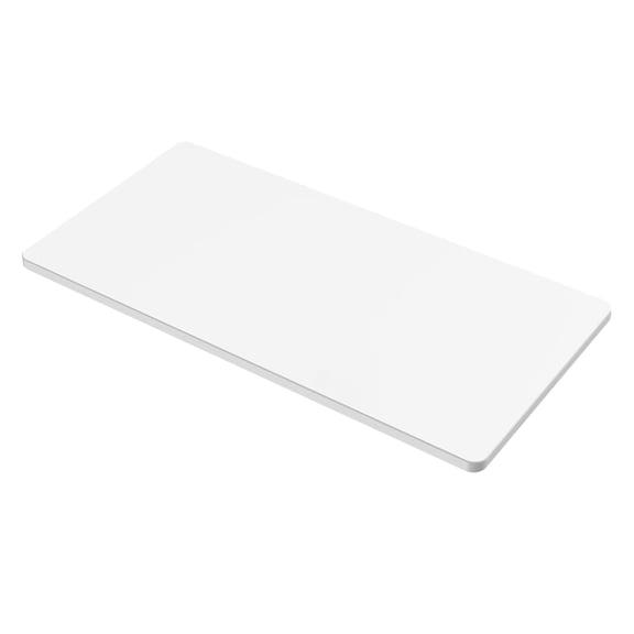 Universal Tabletop 40"x24"x1" Thickness One-Piece Table Top Rectangular Particle Board for Standing Desk and Home Office Countertop DIY,White Desk Top