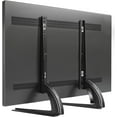 thumbnail image 1 of TV Stand Mount, Universal TV Stand Tabletop for 22 to 65 inch Plasma LCD LED Flat Screen TVs, TV Legs, Holds up to 88lbs, Max VESA 800 x 500mm, Height Adjustable TV Base, 1 of 7