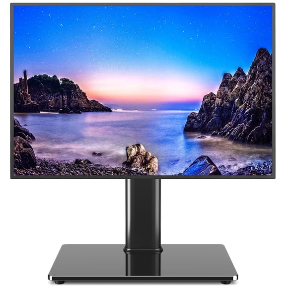Universal Tabletop TV Stand Base for 20-40 Inch LCD LED TVs, Pedestal Display Base with Mount