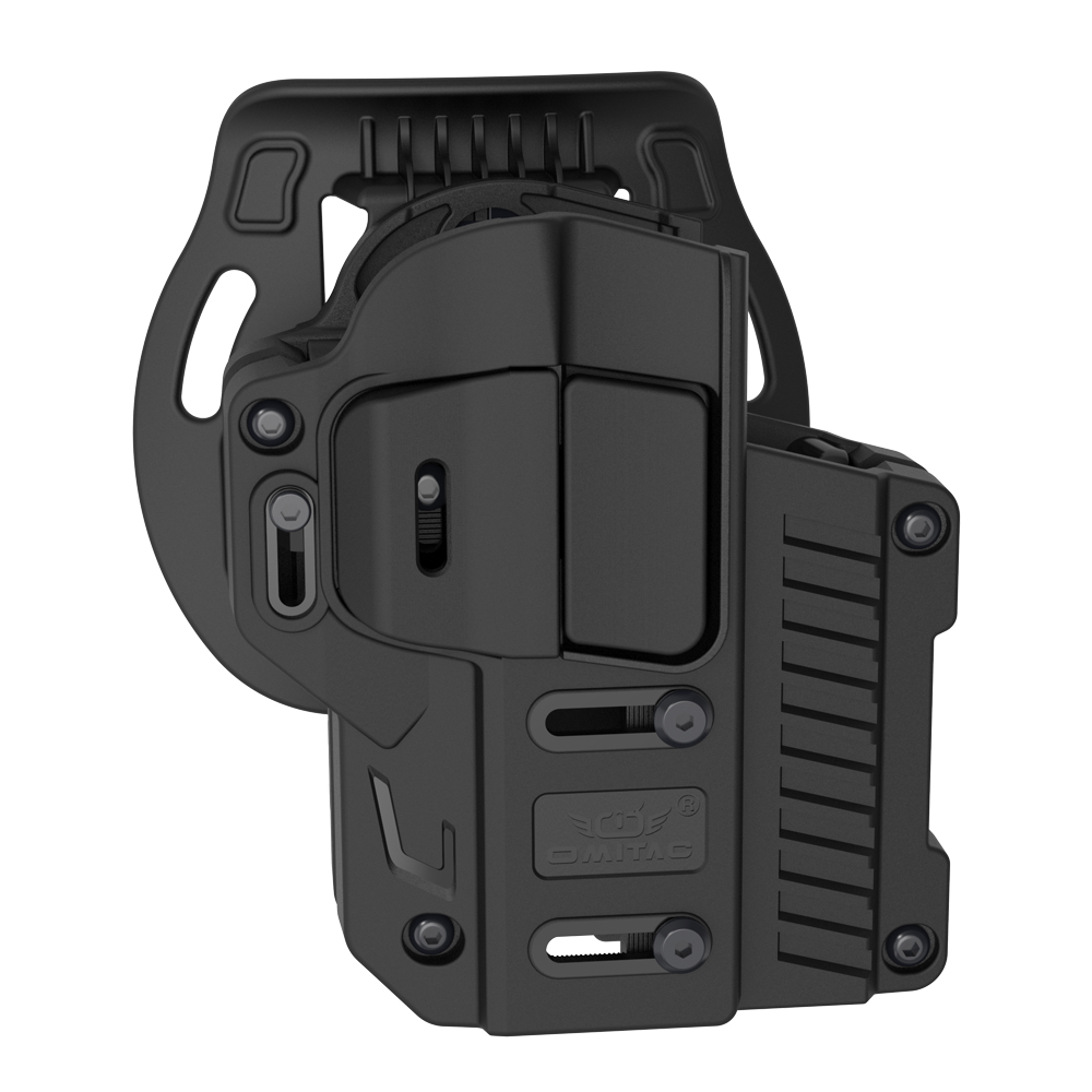Universal Tactical Holster,OWB Paddle Holster For Most Popular full size,compact,subcompact,and semi-automatic pistols