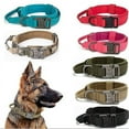 thumbnail image 1 of Universal Tactical-dog Collar Military-nylon Heavy Duty for Dogs Training, 1 of 5