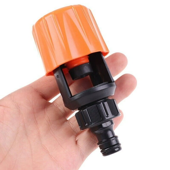 Universal Tap To Garden Hose Pipe Connector Mixer Kitchen Tap Adapter Orange Durable Suitable for 34mm-43mm