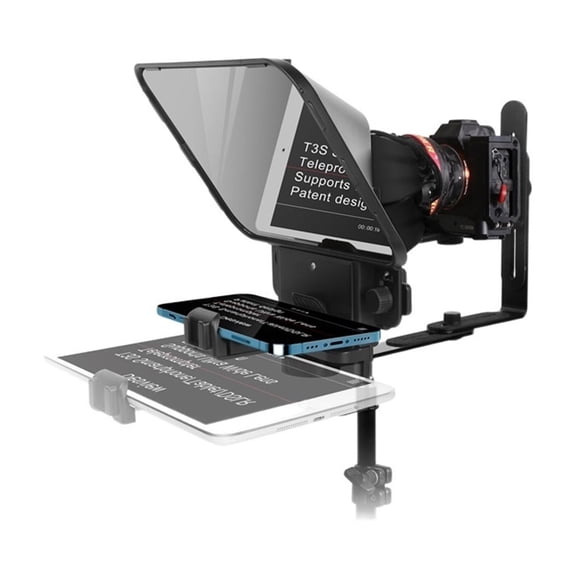 Universal Teleprompter For Smartphone Tablet Pp To 11.9 Inch With Wireless Remote Controller And Exclusive
