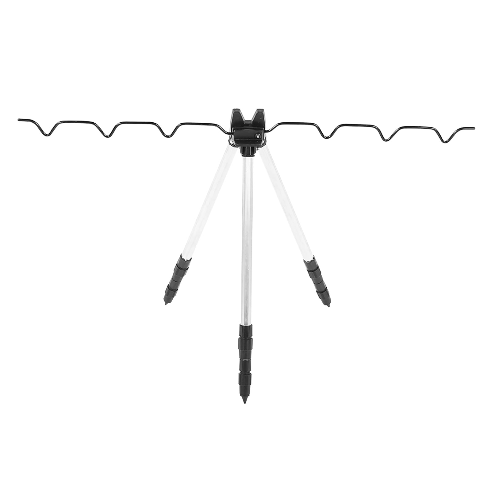 aluminum telescopic beach fishing tripod rod rest stand AOWINHIT Tripod, Universal Fishing Rod Holder : Sports & Outdoors Aluminum Alloy Telescopic 5 /