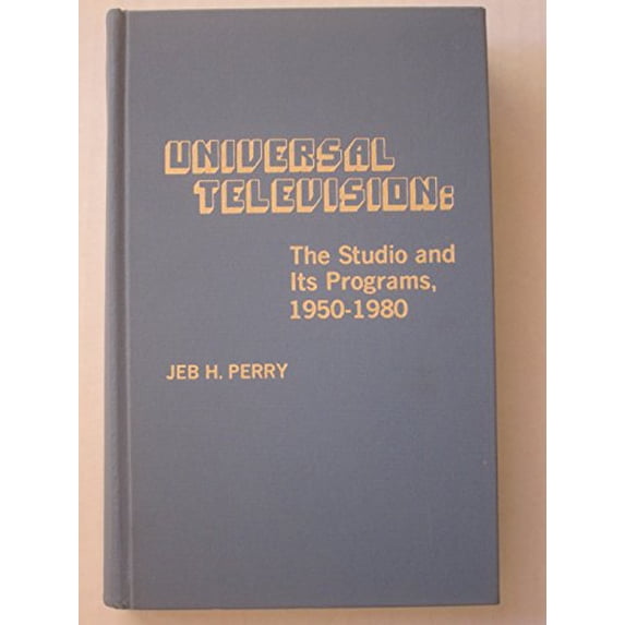 Pre-Owned Universal Television: The Studio and Its Programmes, 1950-80 Paperback