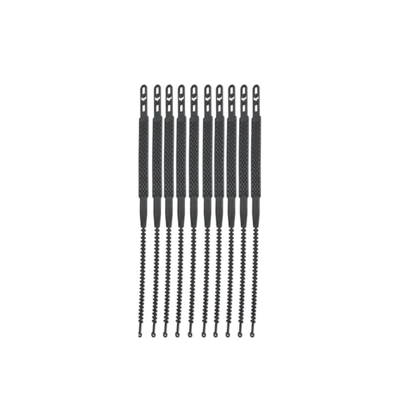 Universal Temporary Tire Straps AntiSkid Nylon Emergency Traction Zip Tie Chains For Winter Ice Mud Driving 10PCS
