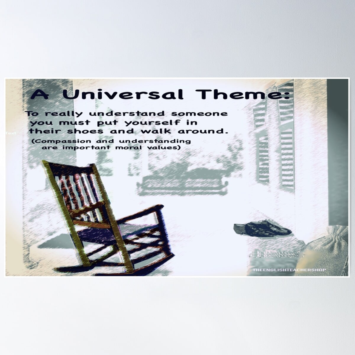 Universal Theme Example Poster Wall Art, Modern Wall Decor For Living Room  Bedroom, 12x18 UNFRAMED - Walmart.com, image size:1200x1200