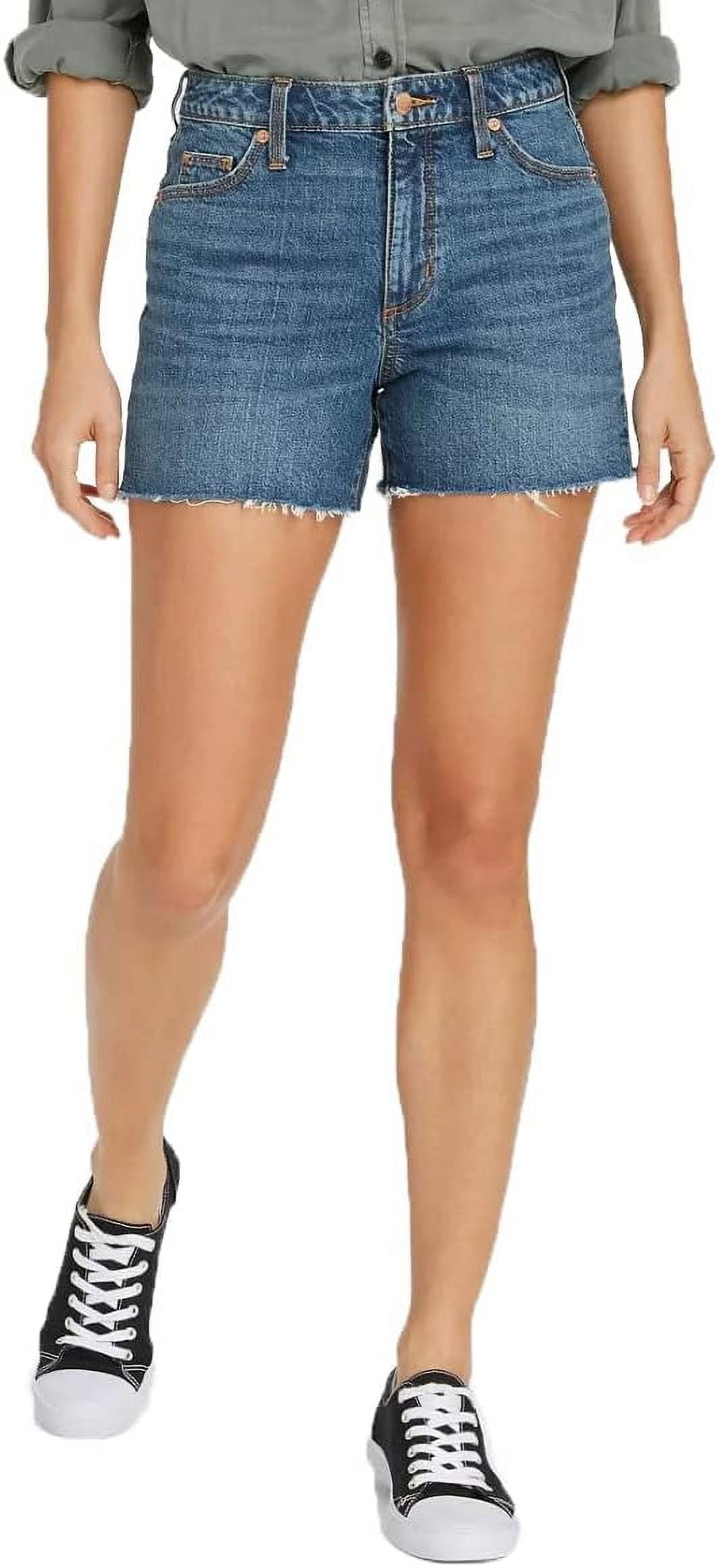 Universal Thread Women's HighRise Midi Jean Shorts Medium Blue