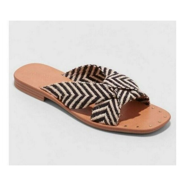 Universal Thread Womens Louise Sandals Black