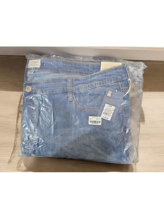 Universal Threads Women's Jeans, Medium Blue, 24W