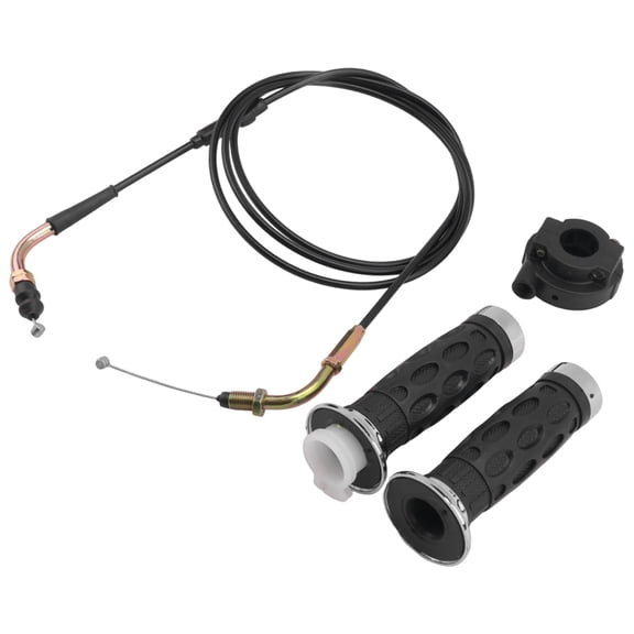 Universal Throttle Twist Grip Set with 78 inch Scooter Cable for 50Cc 80Cc 125Cc 150Cc GY6