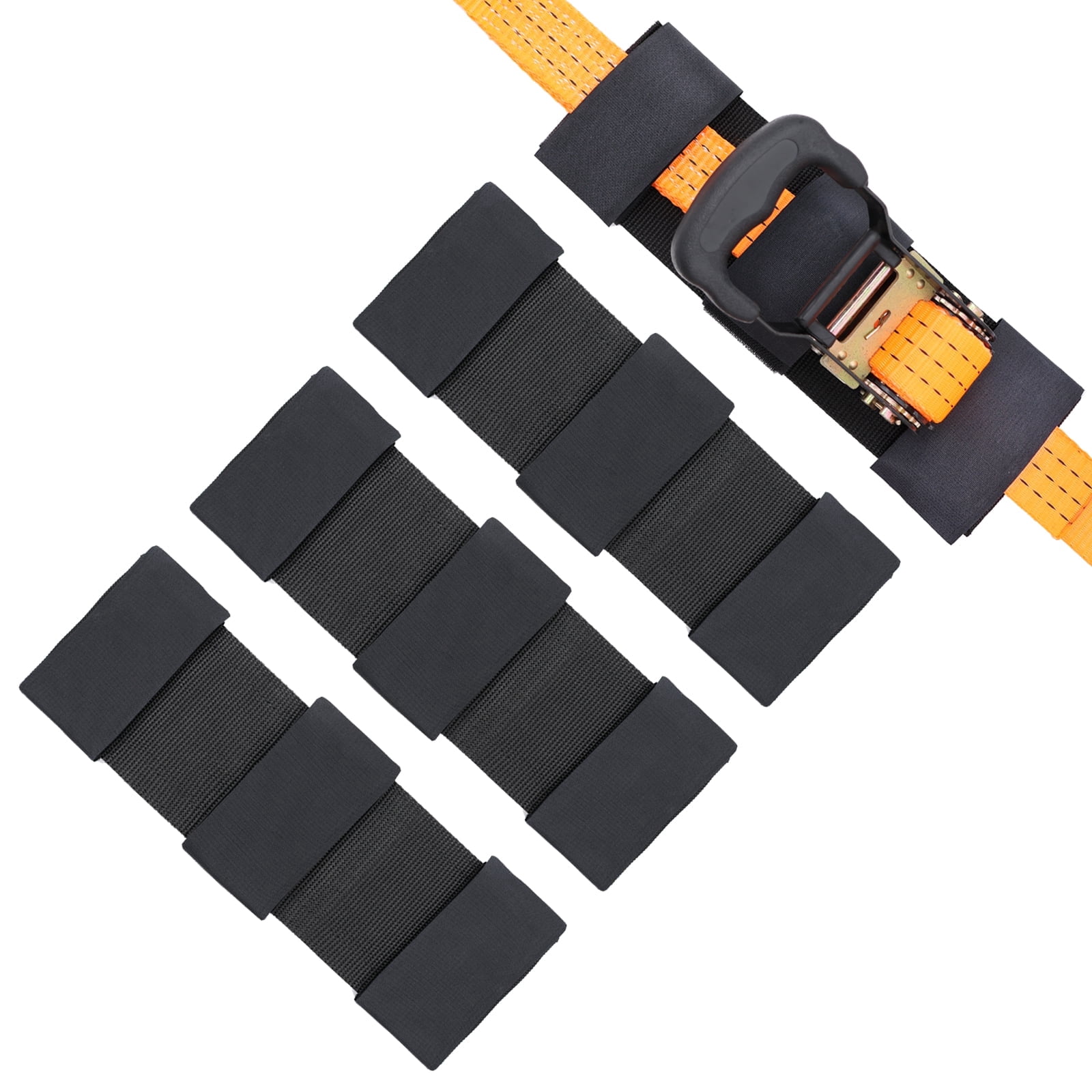 4-Pack Ratchet Strap Buckle Protectors – Tie-Down Strap Guards For Trucks