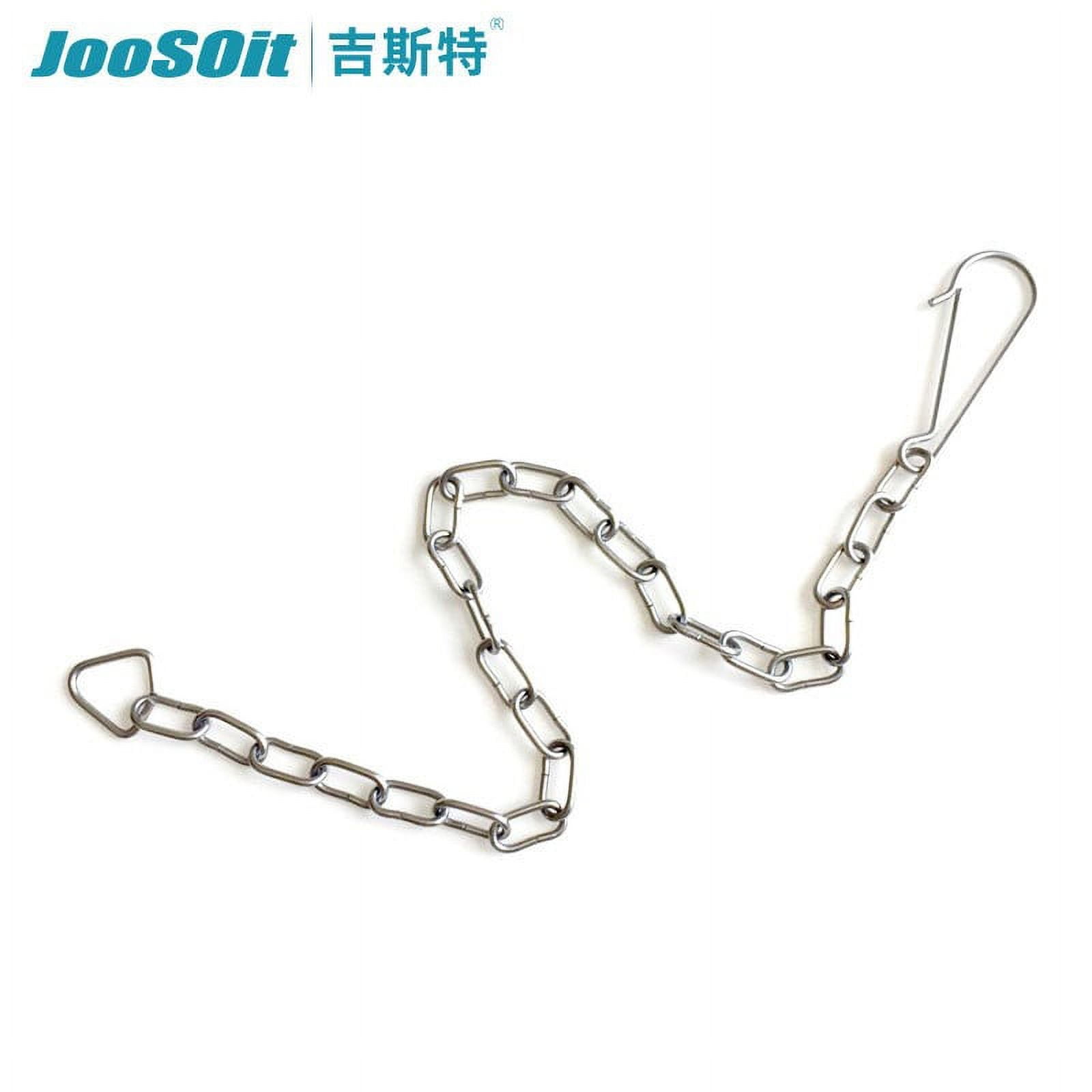 Universal Toilet Flapper Chain Replacement Kit Stainless Steel Toilet Flapper Lift Chain Toilet Chain for Most Toilet Flappers 25cm