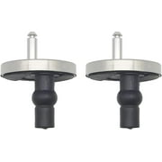 Universal Toilet Seat Bolt kit,Screws,Quick Release,Easy to Install- Toilet Seat Replacement Parts Kit,Toilet Cover Maintenance Accessories,Fixing Accessories (Circle Screws)