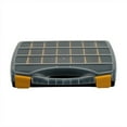 thumbnail image 1 of Universal Tool 23 Slot Tool Storage Container Compartment Bin Locking Lid Case, 1 of 2
