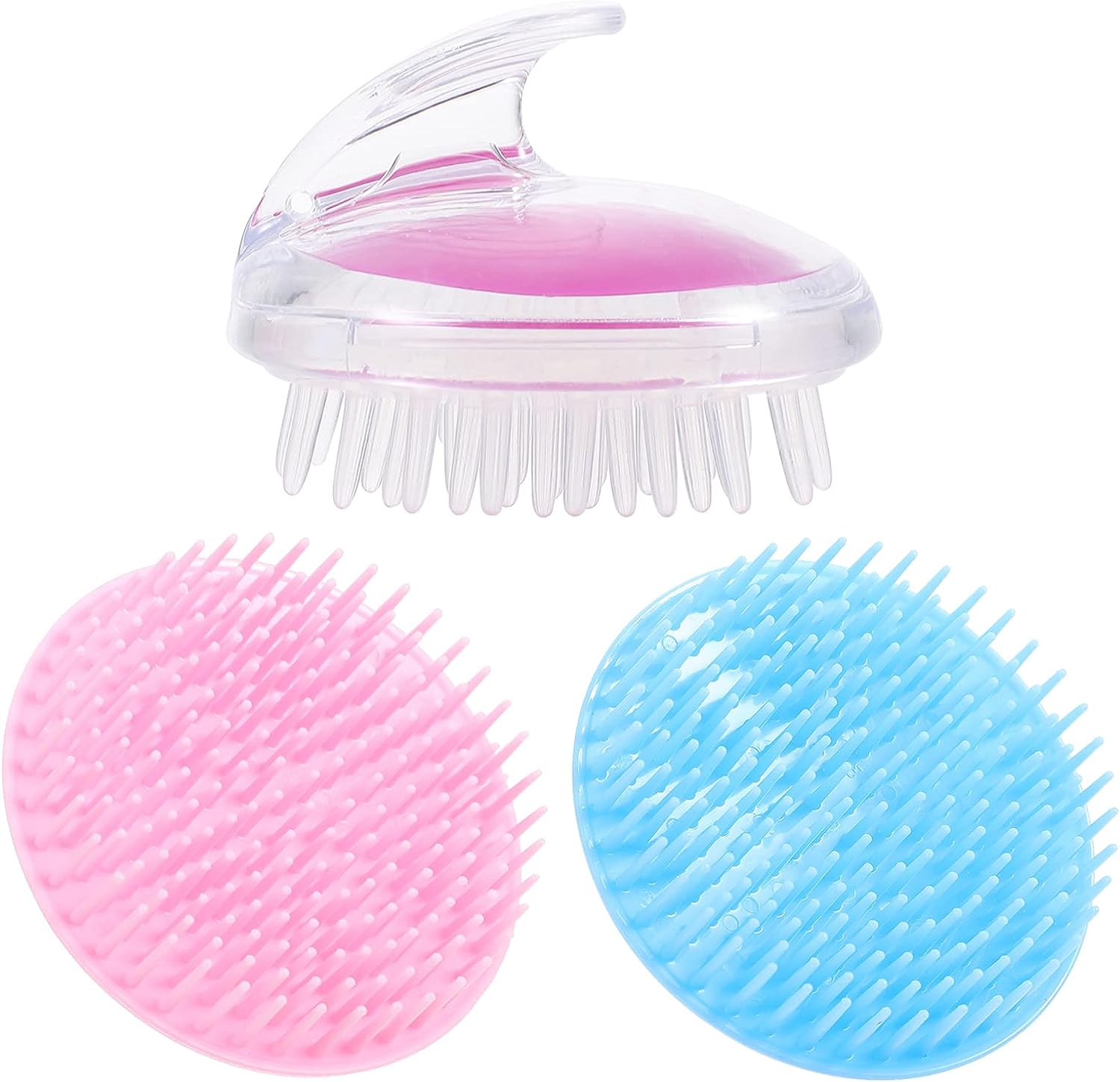 Universal Tools 3pcs Scalp Massager Shampoo Brush Handheld Scalp Care ...