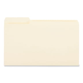 Universal Top Tab Manila File Folders, 1/3-Cut Tabs, Left Position, Legal Size, 11 pt. Manila, 100/Box (15121)