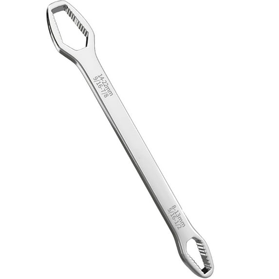 CIMAXIC Universal Adjustable Double-Ended Wrench High Grade Steel 3Pcs