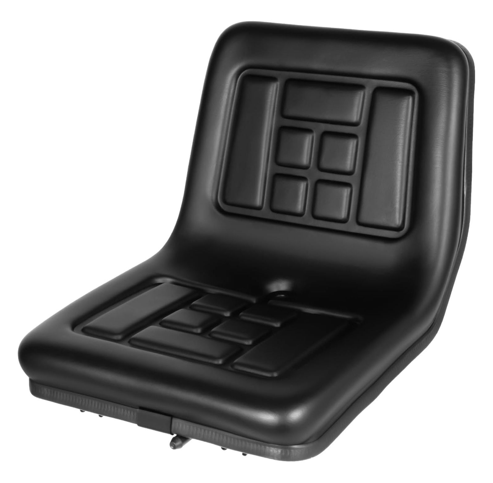 Universal Tractor Seat, Adjustable Forklift Seat with Sliding Track