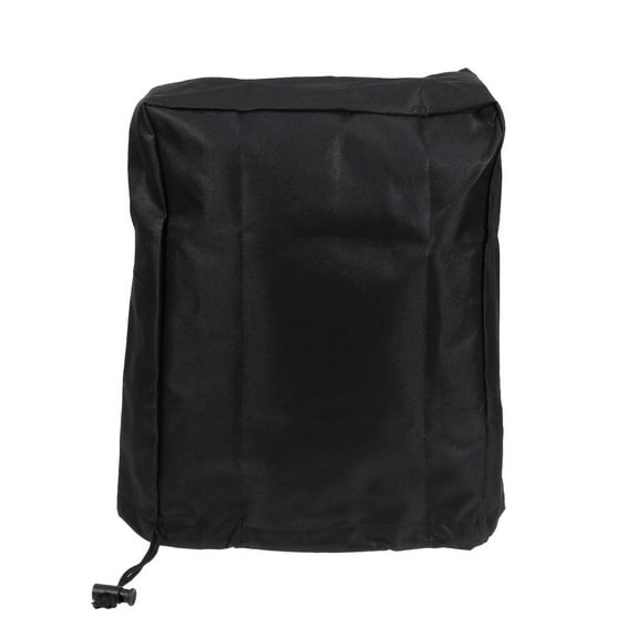 Universal Trailer RV Electric Tongue Jack Protective Cover Polyester Fabric Sun Shade Rain-Proof Protector (Black)