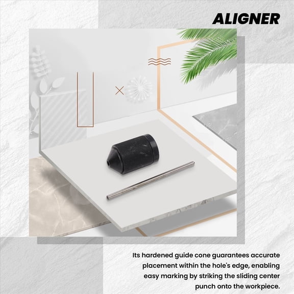 Universal Transfer Punch & Aligner Large (3/8Inch to 1Inch)