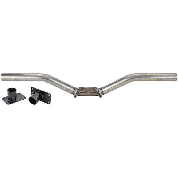 Universal Transmission Crossmember w/ Bolt-In Ends, 4" Drop Mount