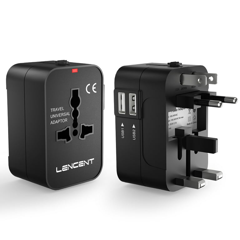 Universal Uk Plug To Eu Plug Power Outlet Travel Charger Adapter Travel  Adapter Socket Uk/eu/au/us Plug